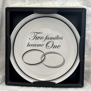 Plate- Ceramic/Wedding
